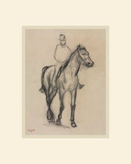 Edgar Degas - Horse and Rider Print