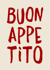 Buon Appetito Print