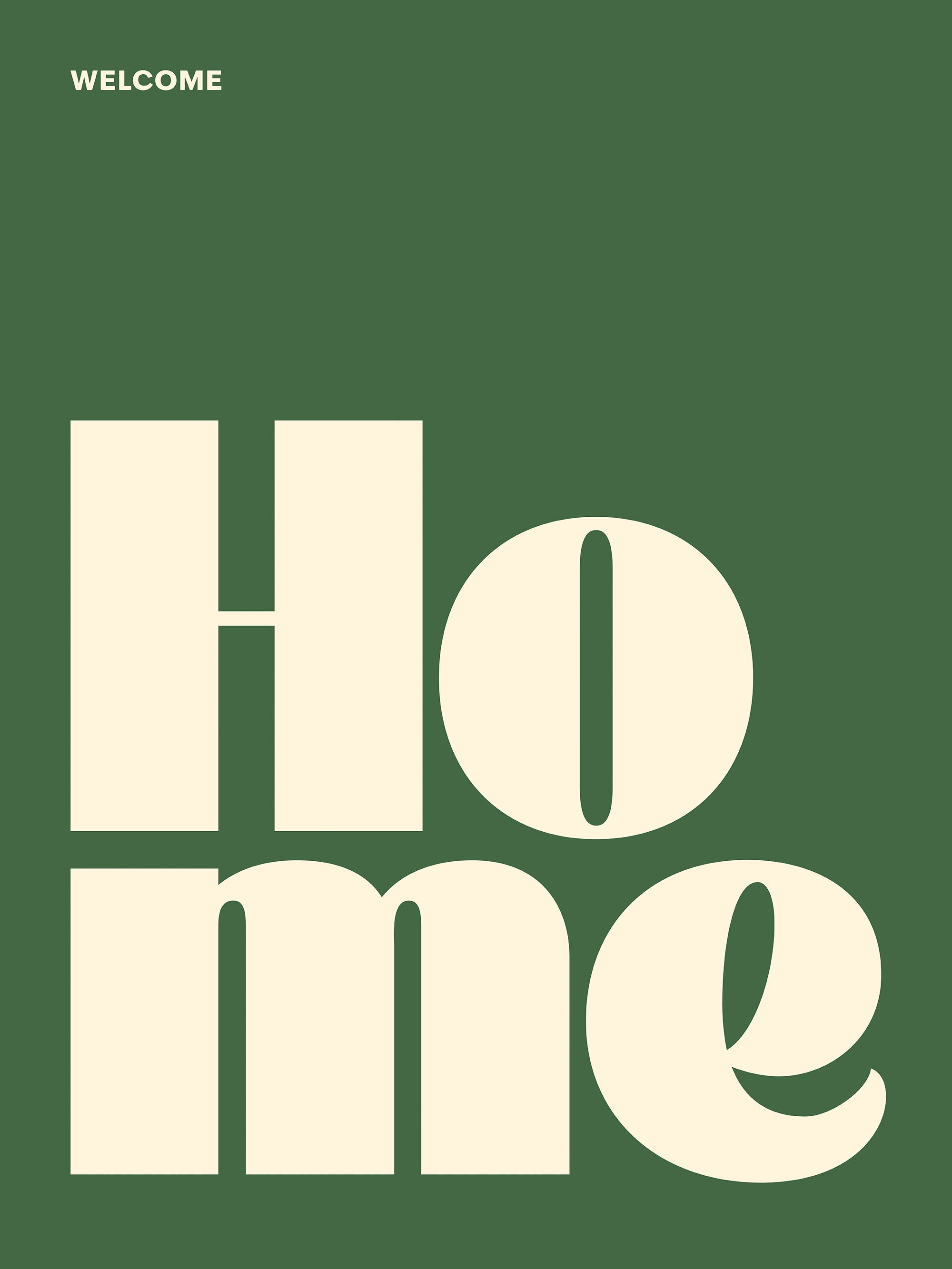 Welcome Home Print