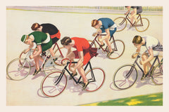 Bicycle Race Print