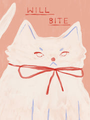 Kit Agar - Will Bite Print