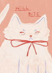 Kit Agar - Will Bite Print