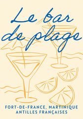 Le Bar de Plage Print