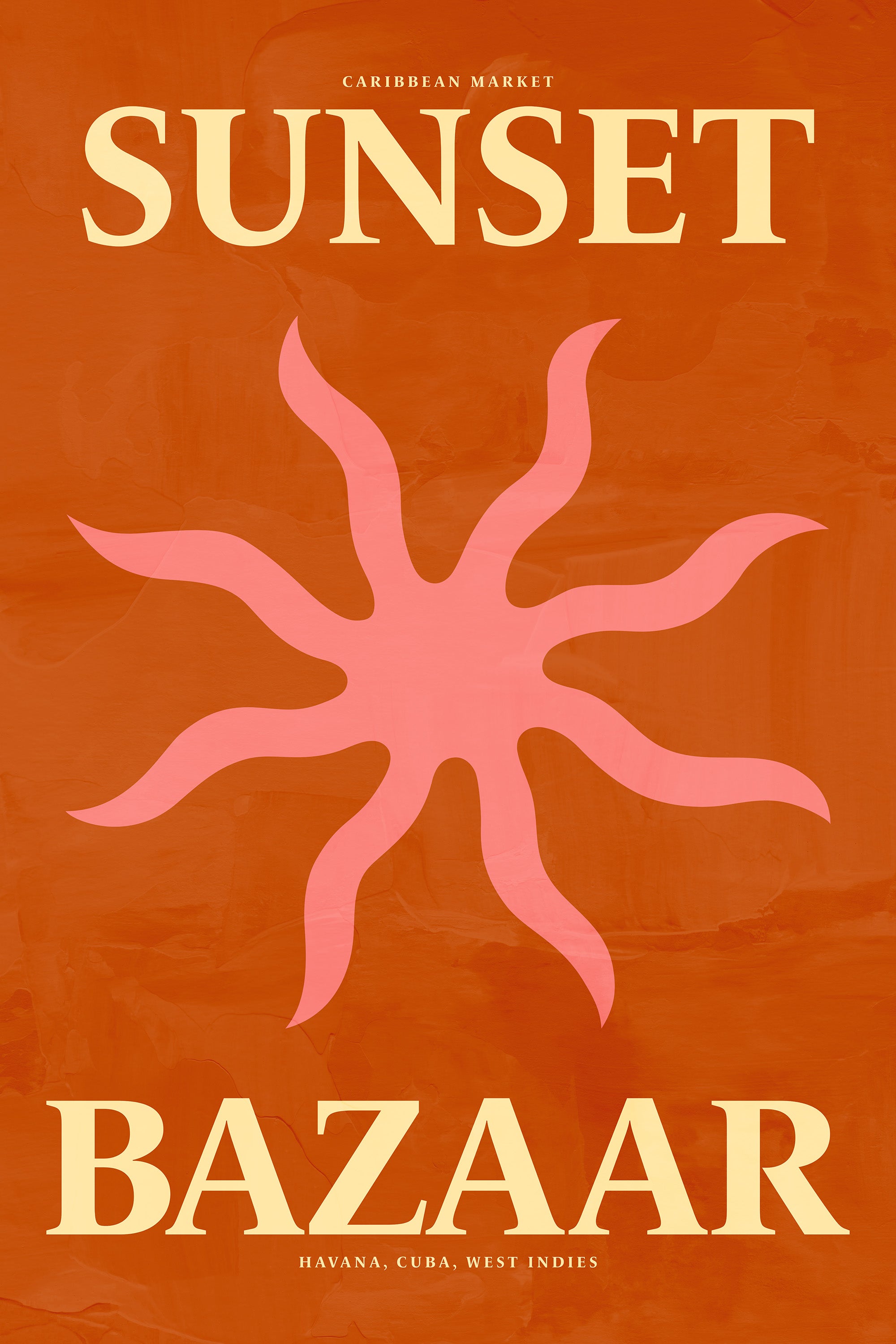Sunset Bazaar Print