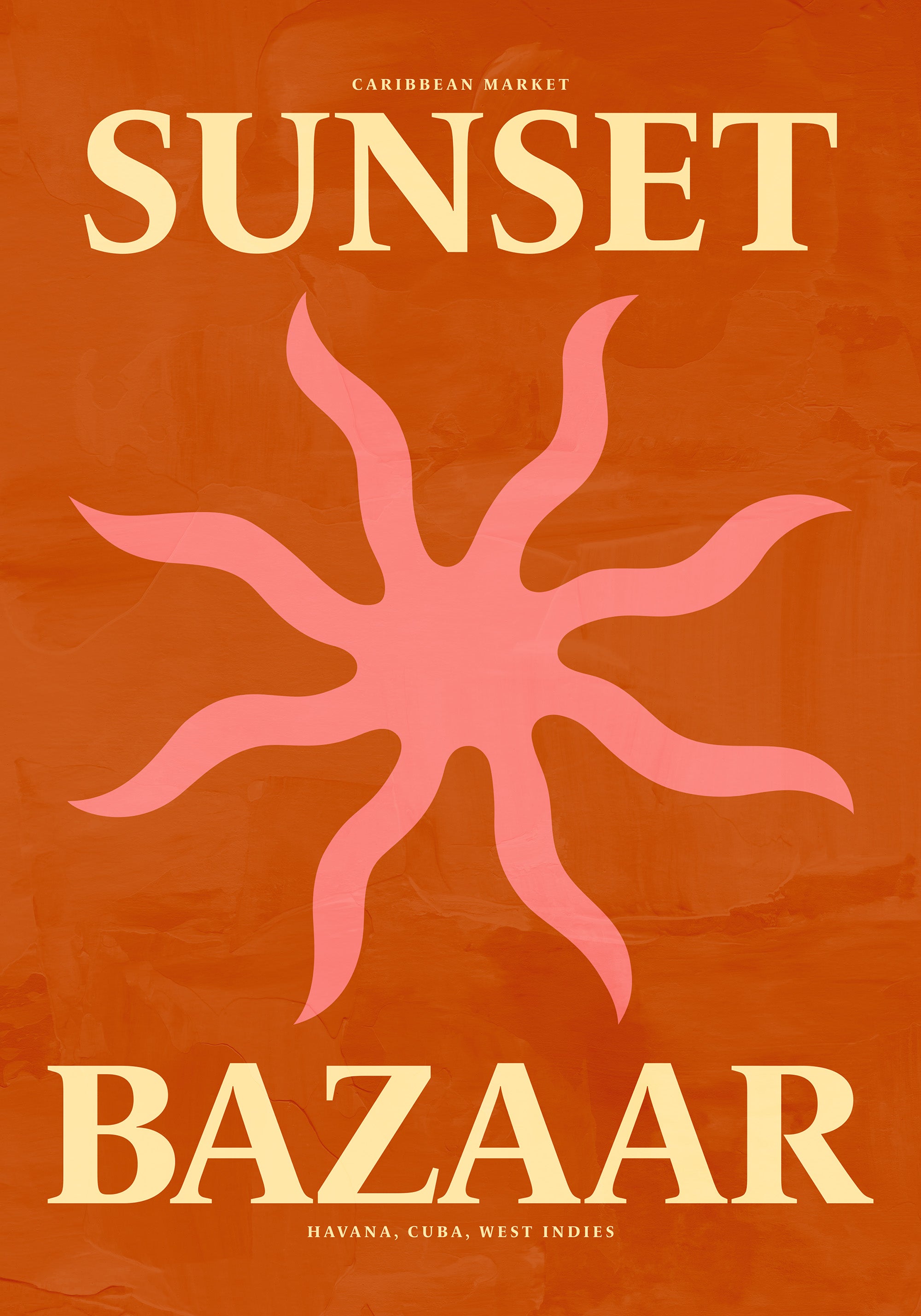 Sunset Bazaar Print
