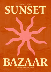 Sunset Bazaar Print