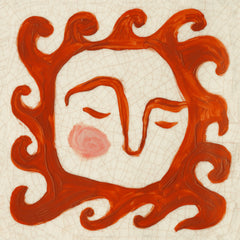 Ceramic Sun Print