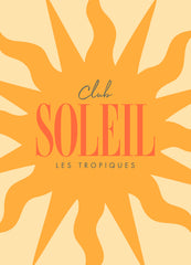 Club Soleil Graphic Print