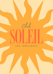 Club Soleil Graphic Print