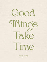 Be Patient Print