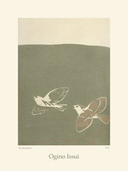 Ogino Issui - Ōyō Manga, Two Birds Print