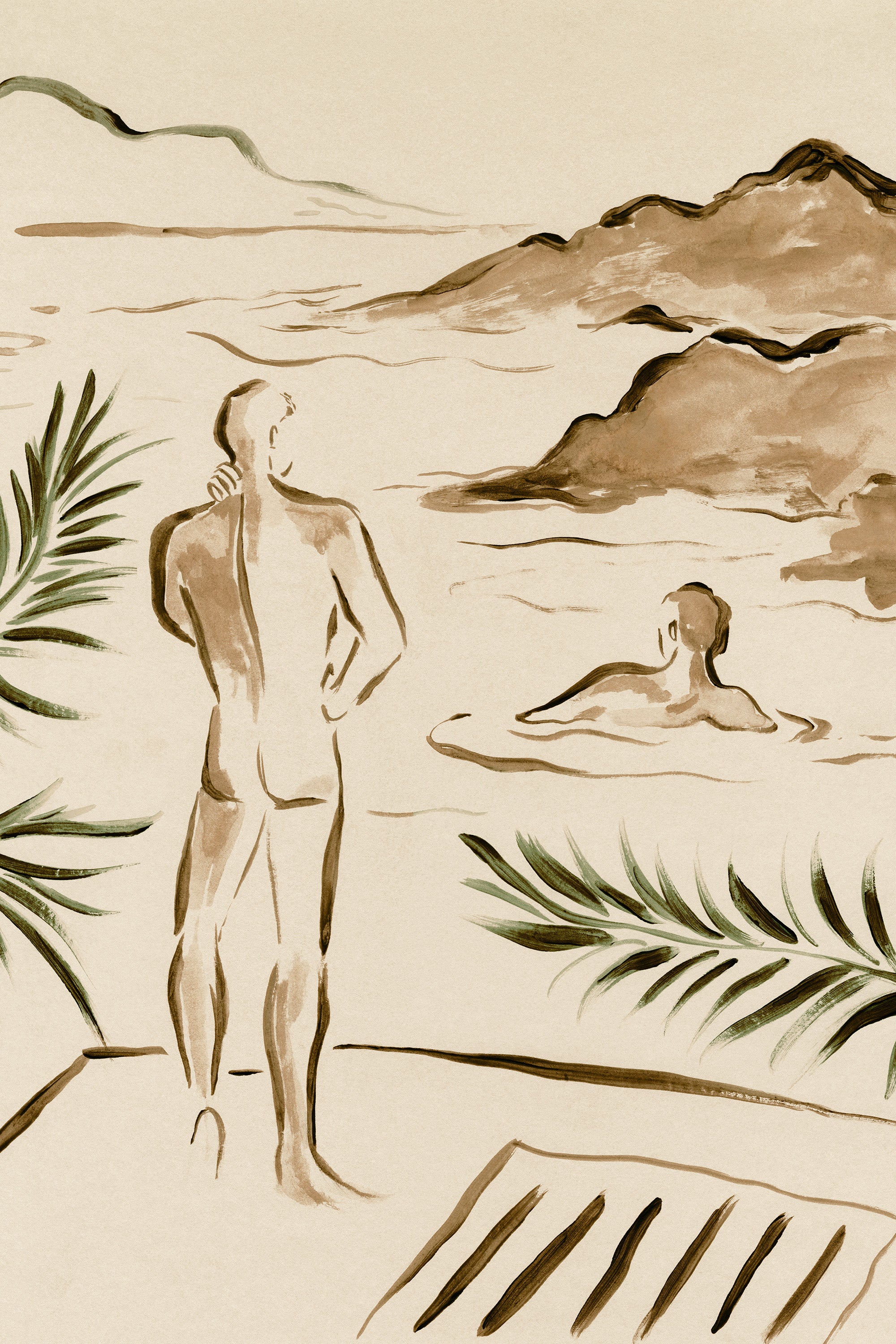 The Swimmers Print