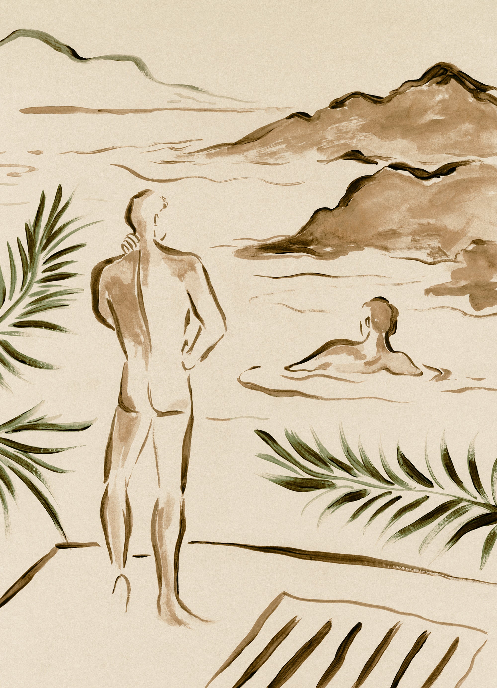 The Swimmers Print