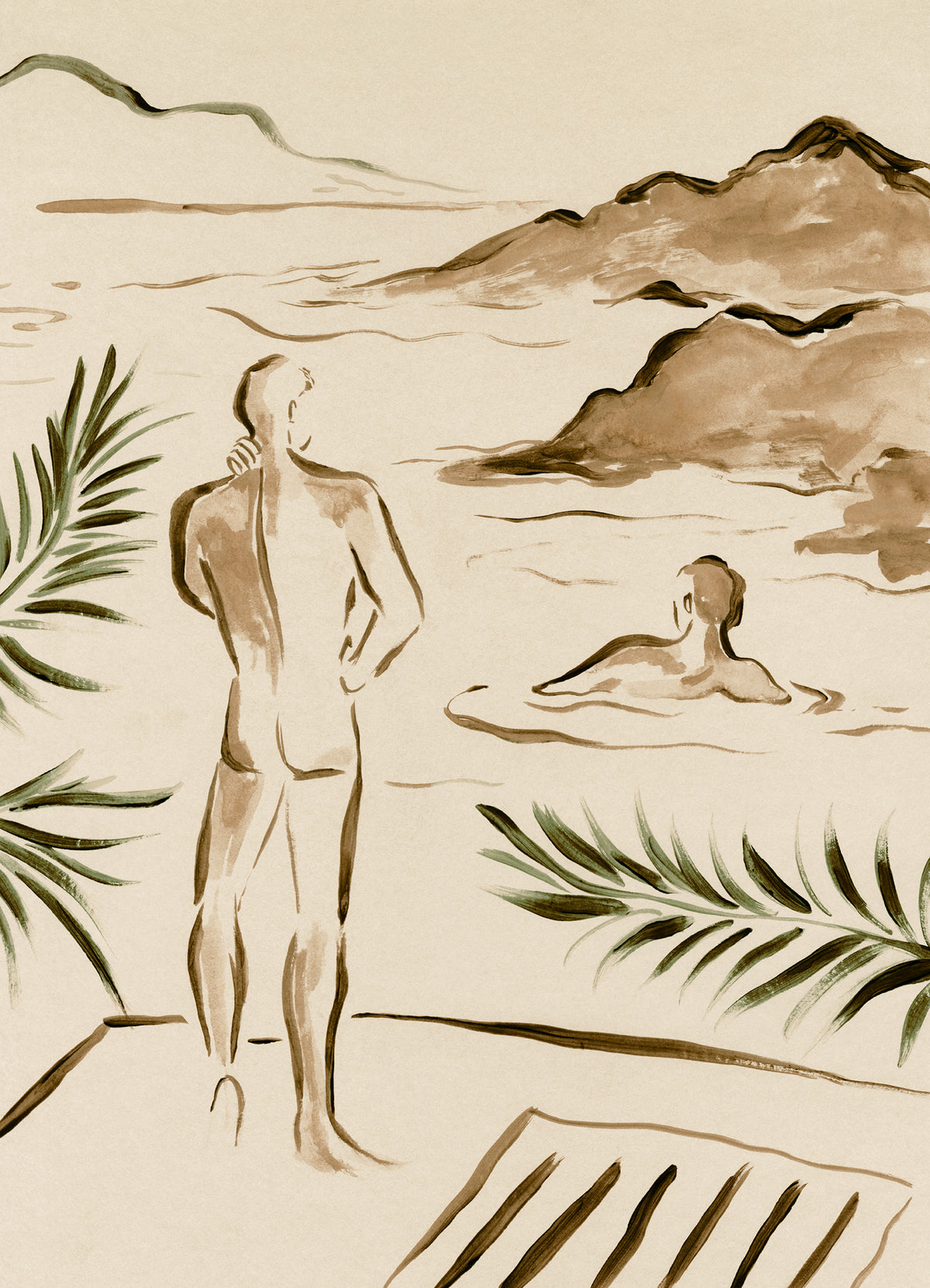 The Swimmers Print