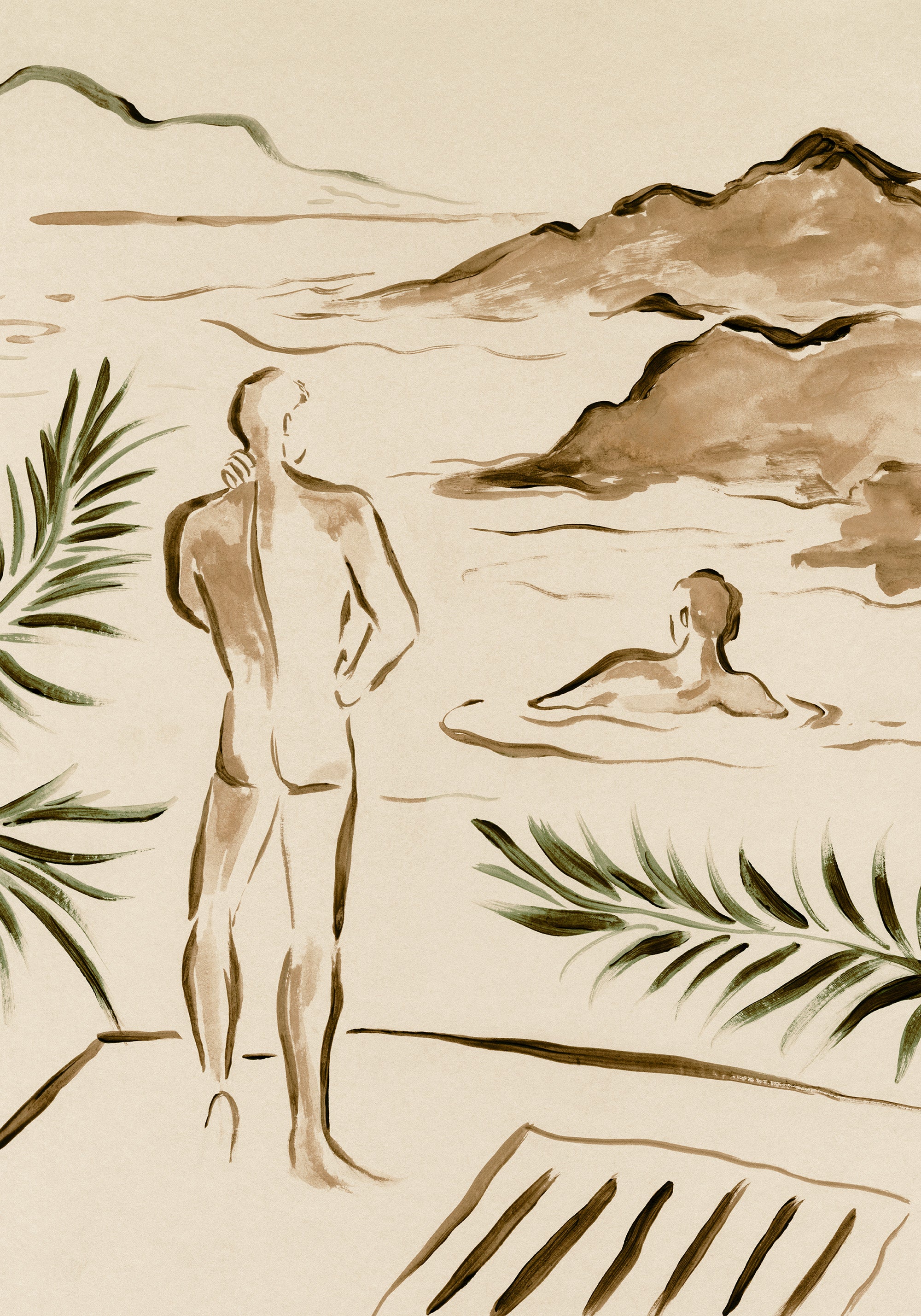 The Swimmers Print