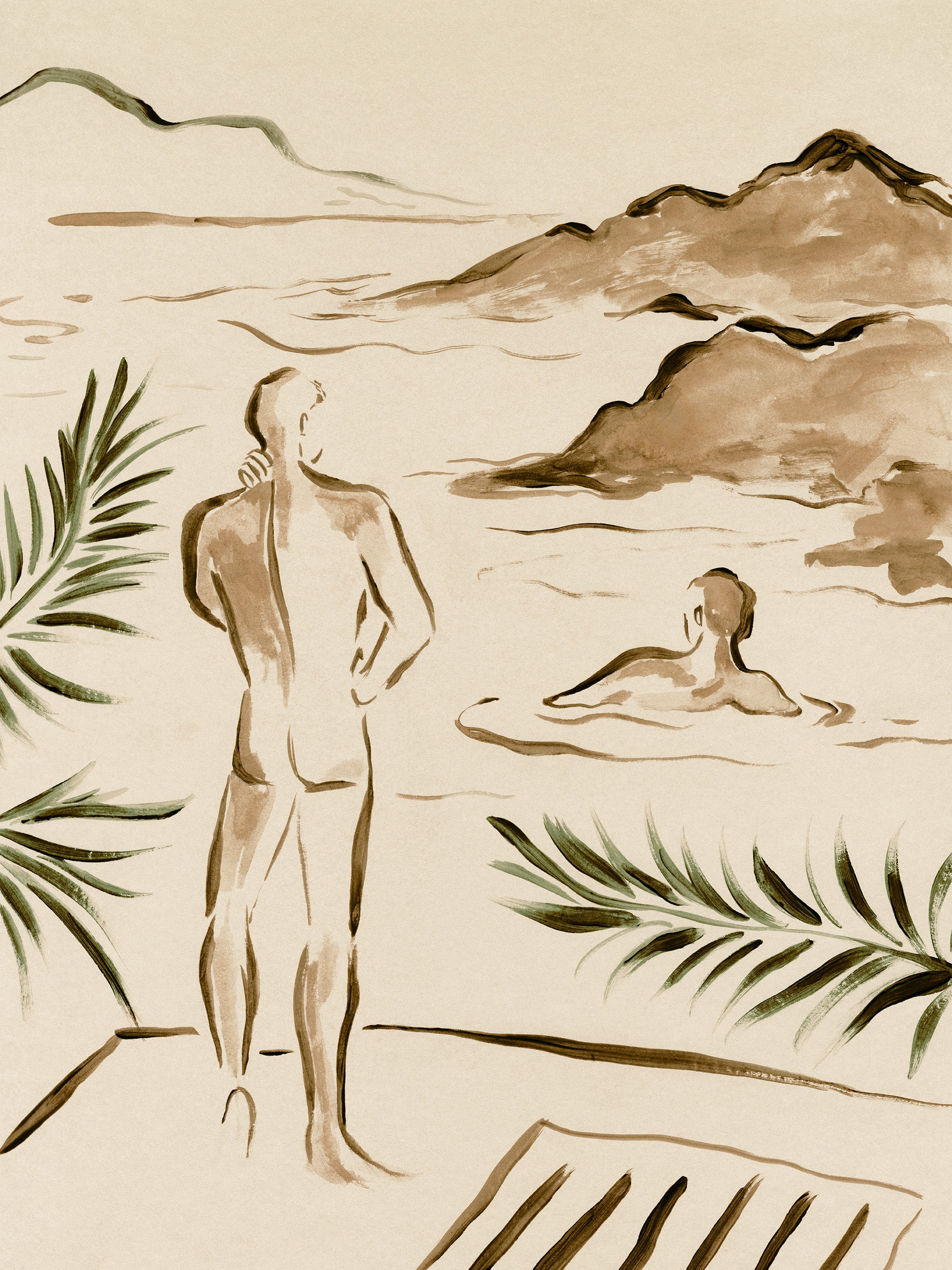 The Swimmers Print