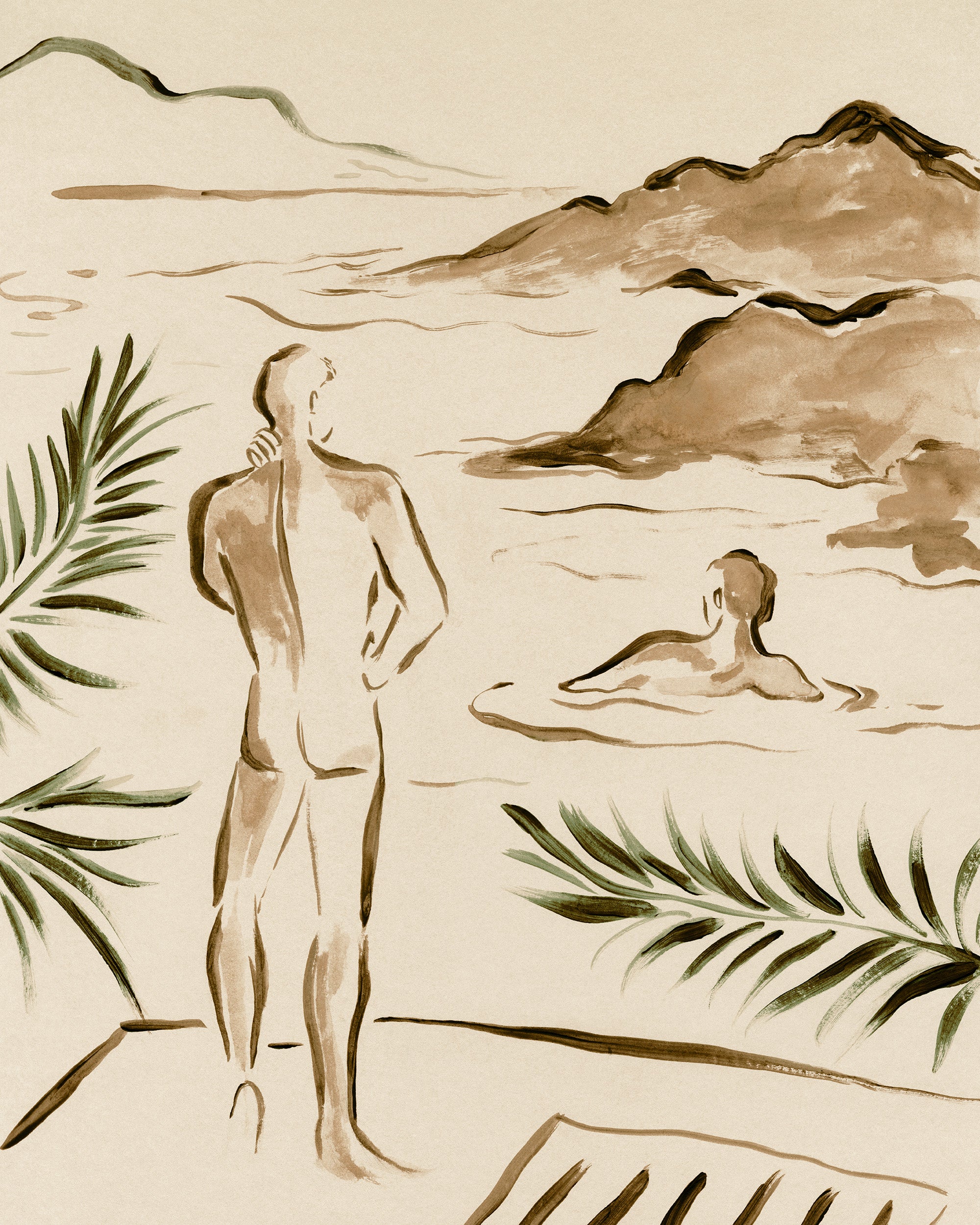The Swimmers Print