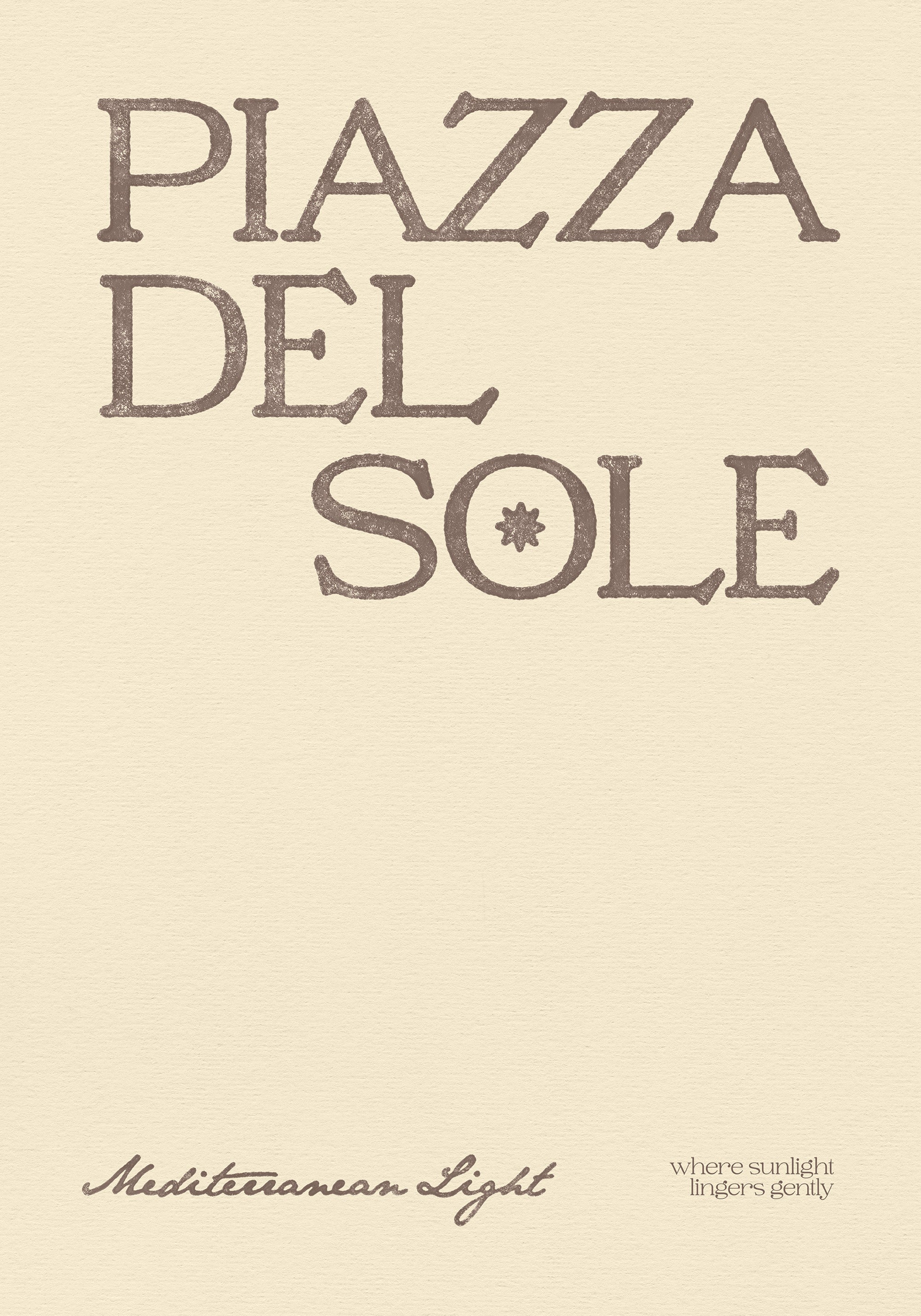 Piazza Del Sole Print