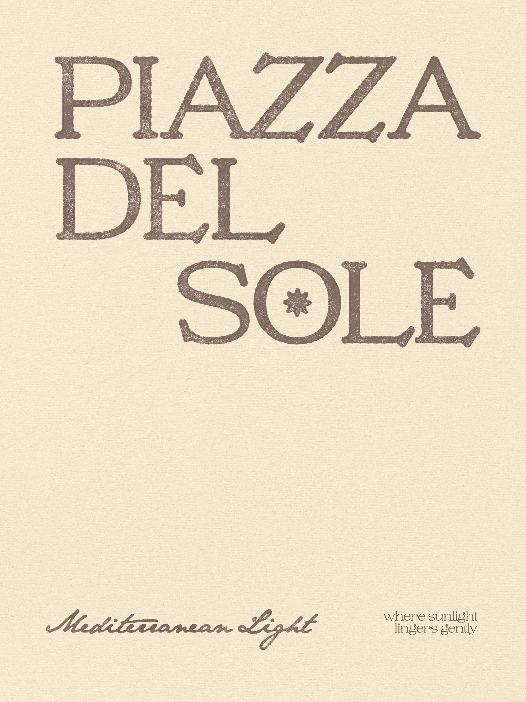 Piazza Del Sole Print