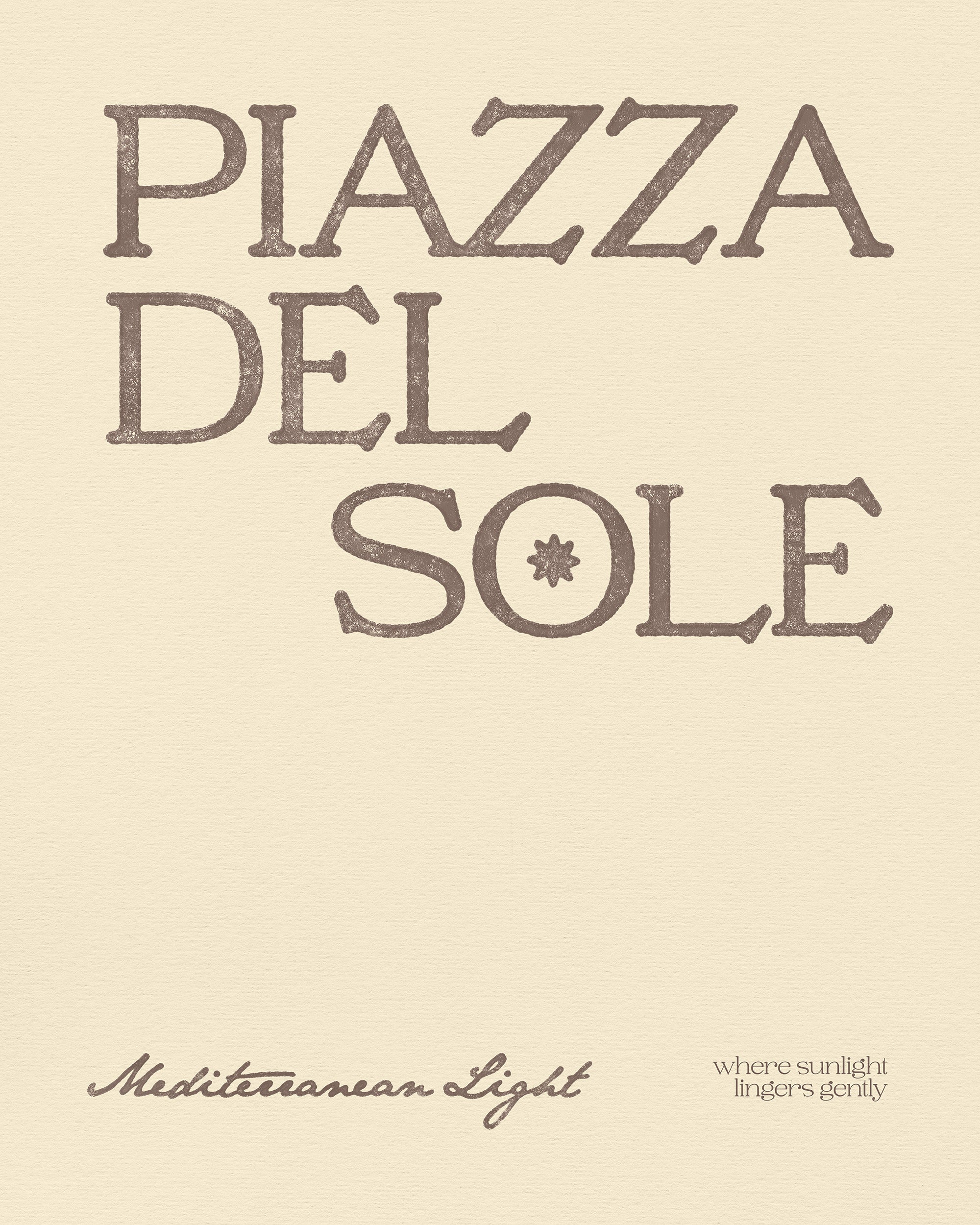 Piazza Del Sole Print