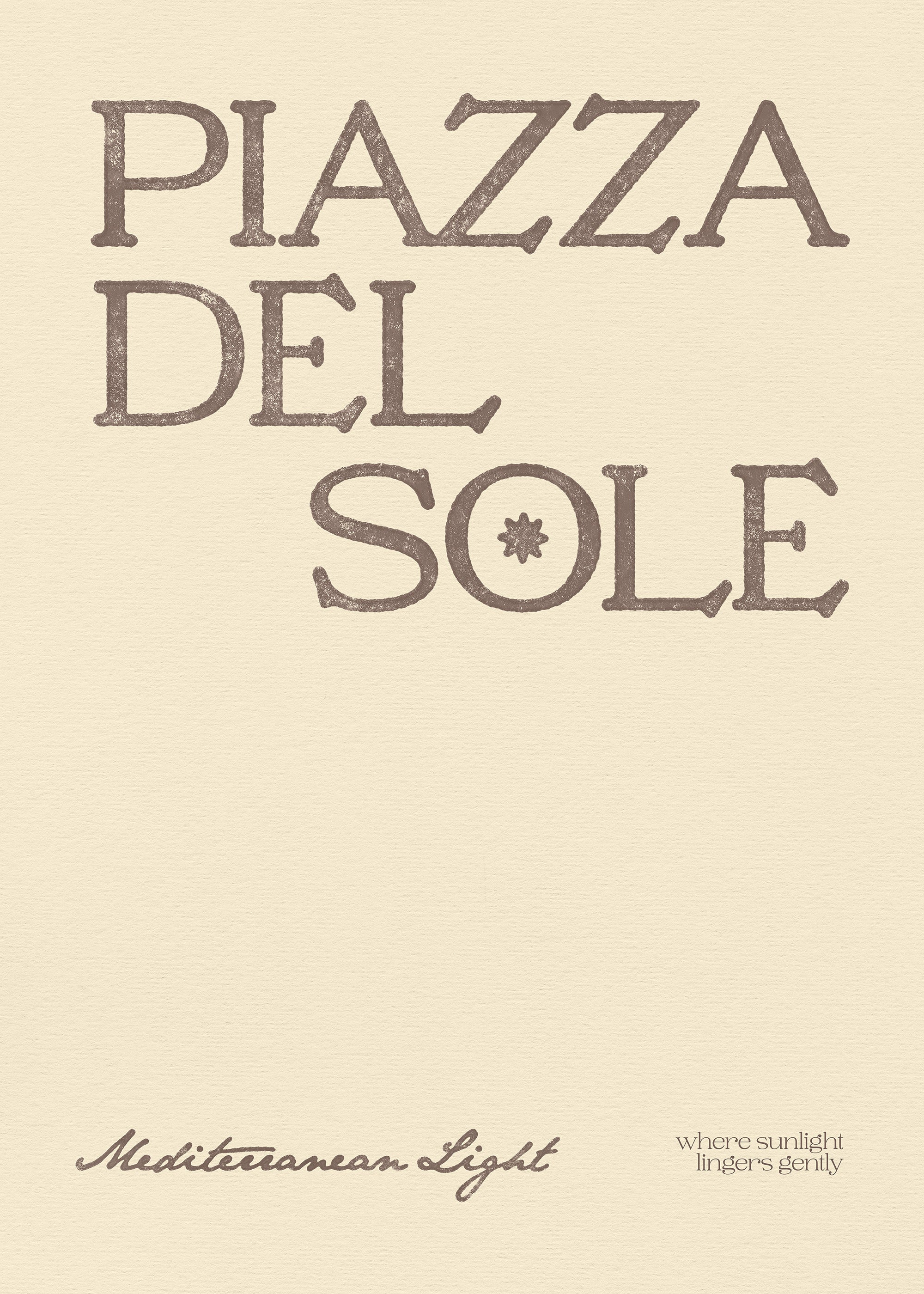 Piazza Del Sole Print