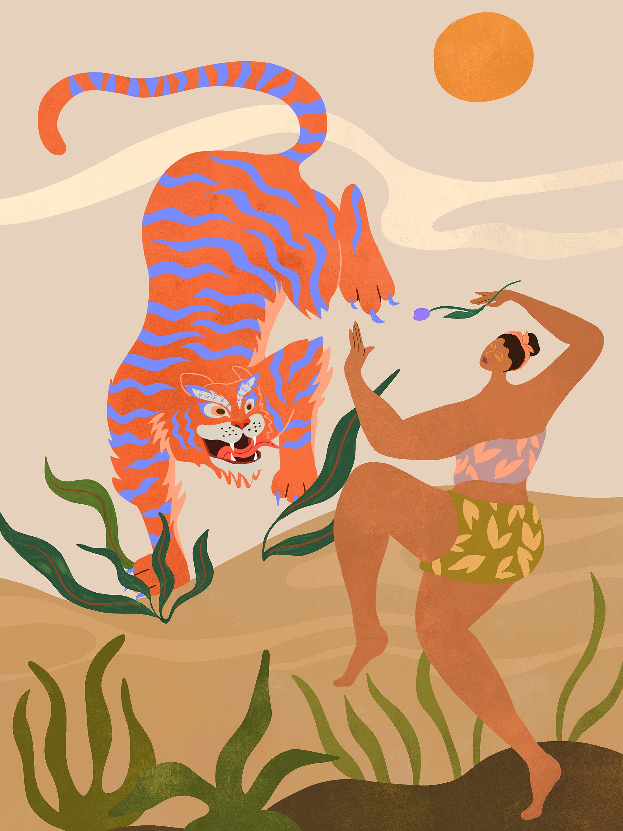 Arty Guava - Lay Hoon - Dance With Tiger Print