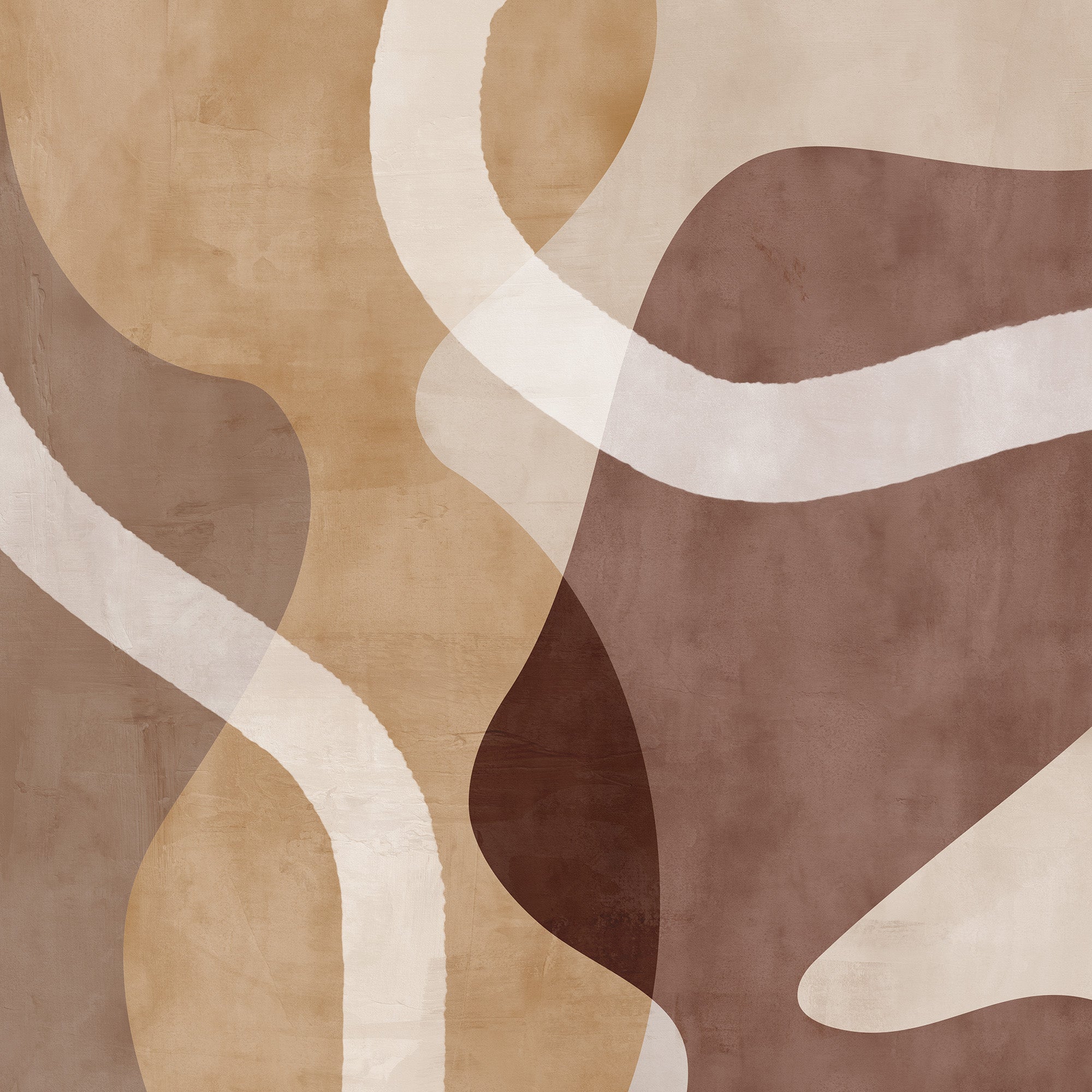 Earth Tone Abstraction No2 Print
