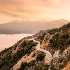 Winding Coast Road Print
