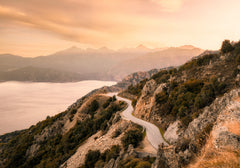 Winding Coast Road Print