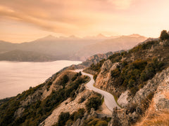 Winding Coast Road Print