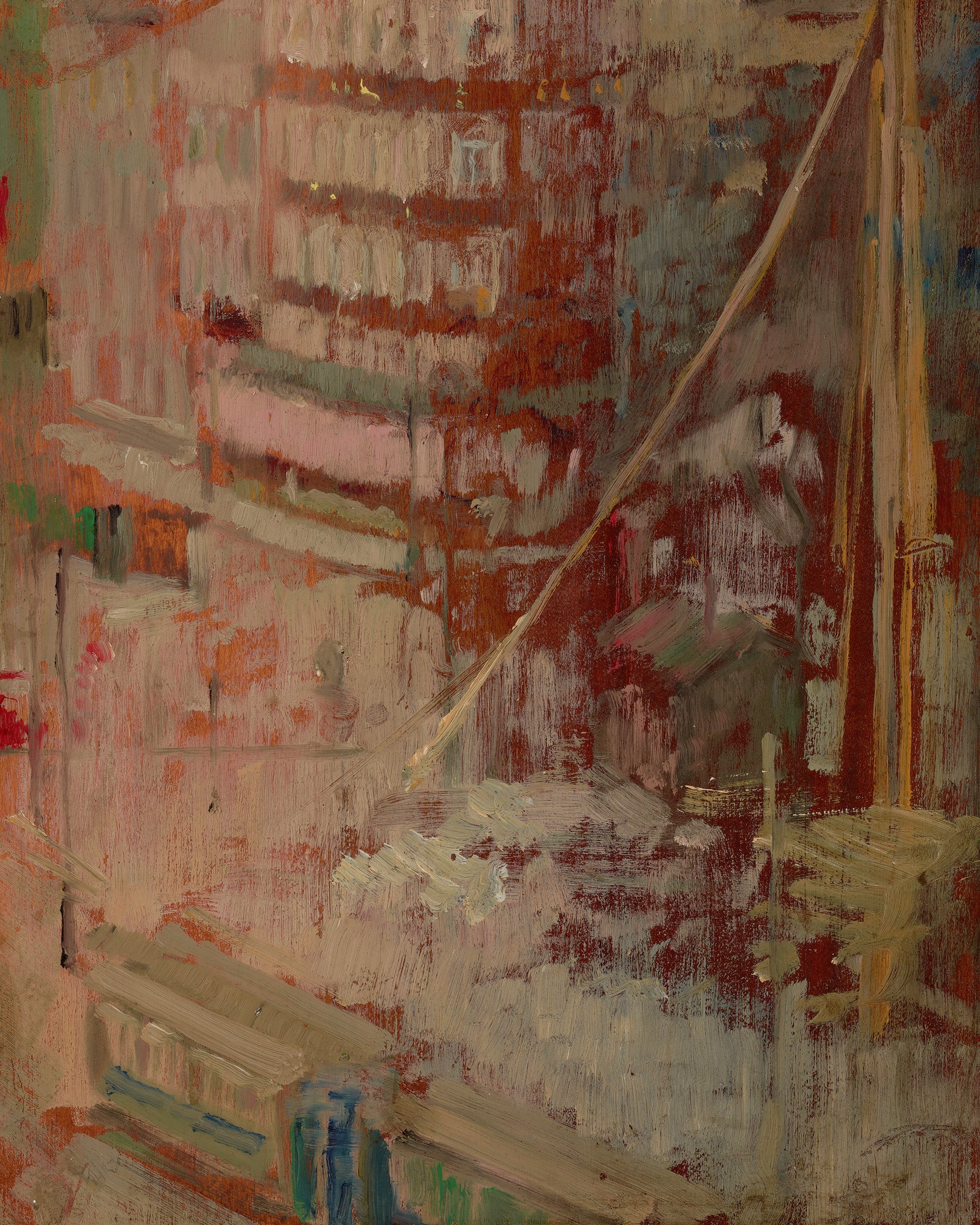 Olga Boznańska - Motif from Paris Print