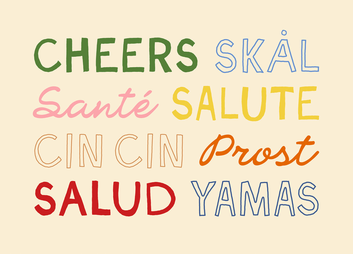 Cheers Print