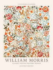 William Morris - Acanthus Portière Poster