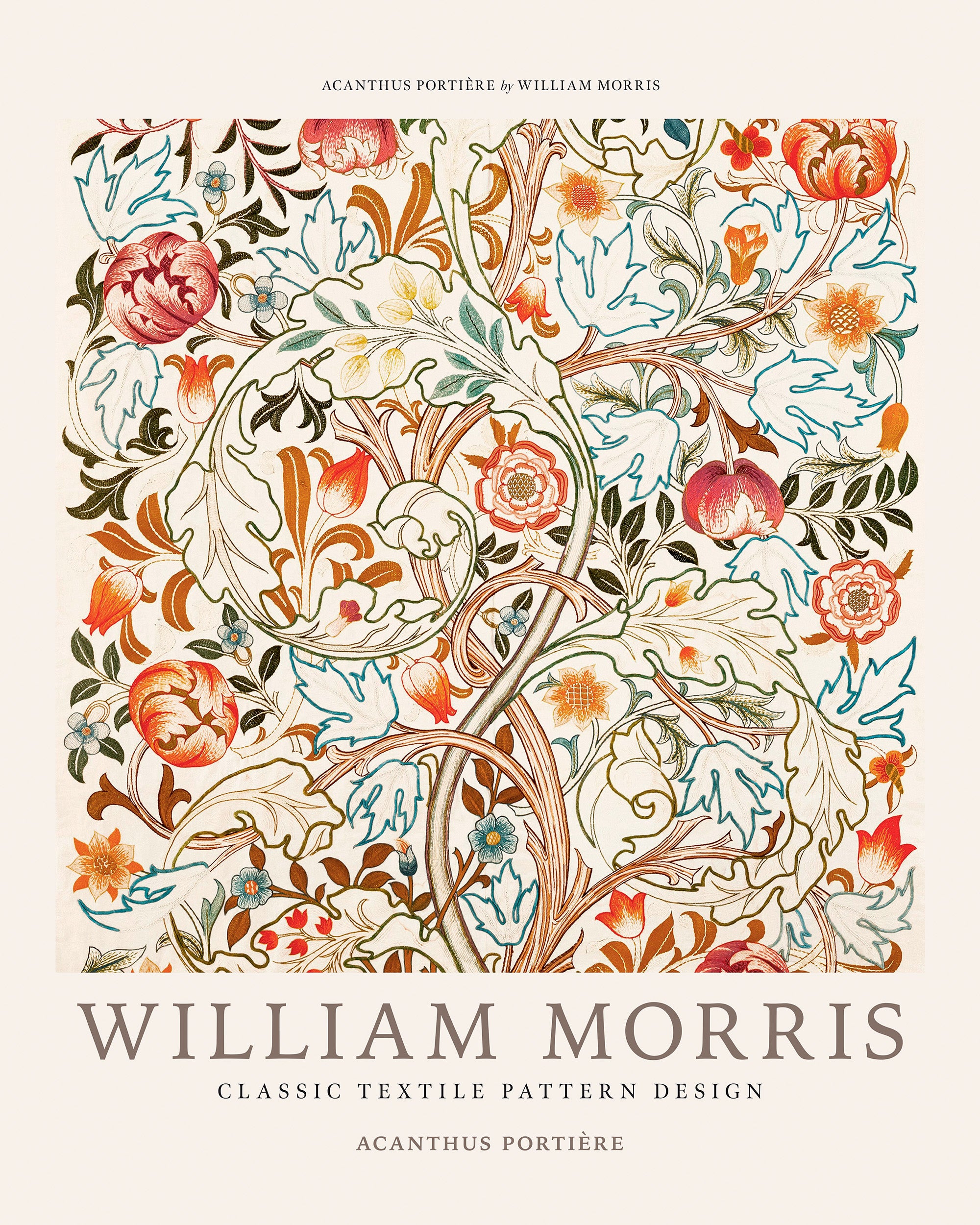 William Morris - Acanthus Portière Poster