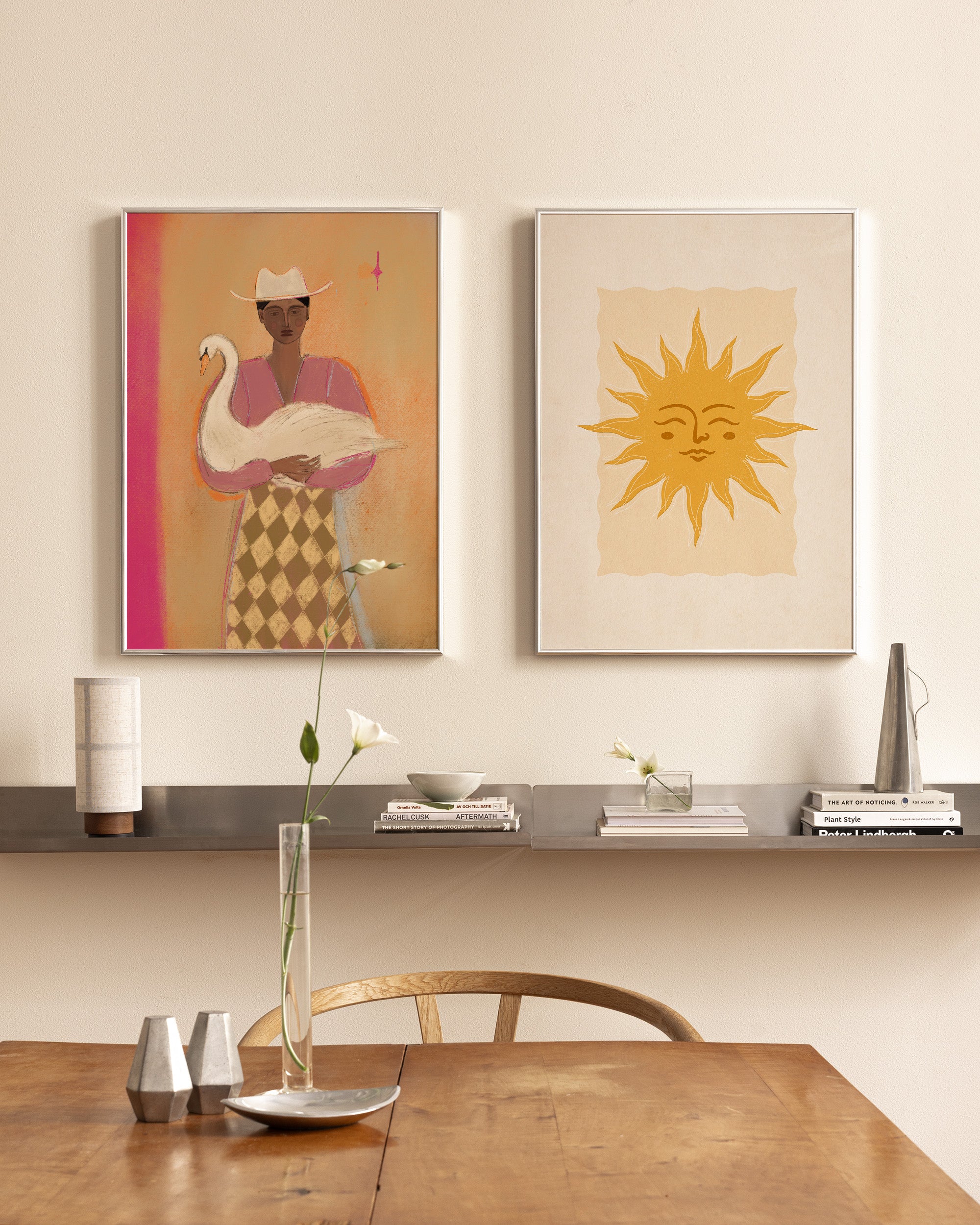Swan and Sun Poster Pack