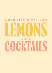 Make Cocktails Print