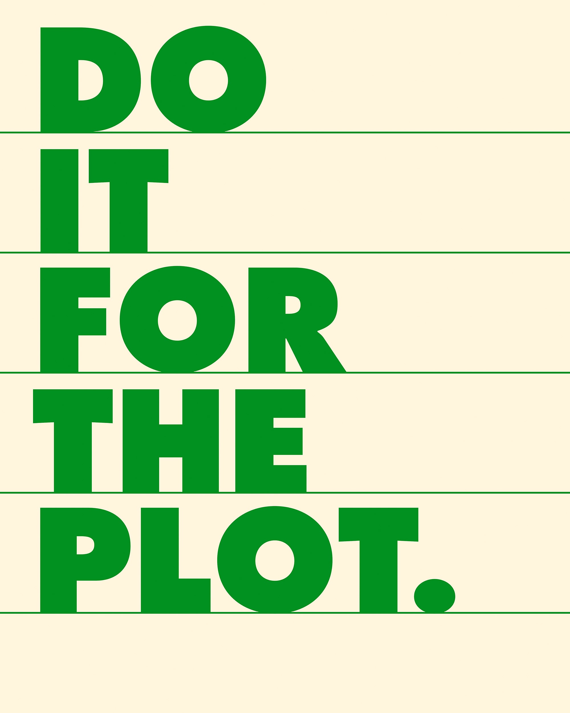 For the Plot Print
